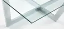 STOLIK KAWOWY PLUM CHROME kave home