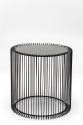 STOLIK WIRE BLACK 2 SET KARE DESIGN