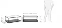 STOLIK KAWOWY GREENHILL 110x60 KAVE HOME