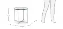STOLIK POMOCNICZY VIVID kave home