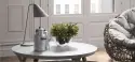 LAMPA STOŁOWA PRITI SZARA KAVE HOME