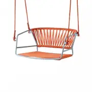 Huśtawka ogrodowa Lisa Swing pomarańczowa Scab Design