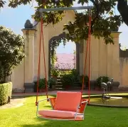 Huśtawka ogrodowa Lisa Swing pomarańczowa Scab Design
