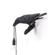 KINKIET BIRD LOOKING CZARNY SELETTI
