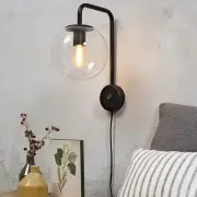 LAMPA ŚCIENNA WARSAW CZARNA IT S ABOUT ROMI