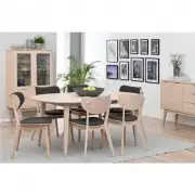 Komoda Filippa 150 cm dąb bielony Rowico