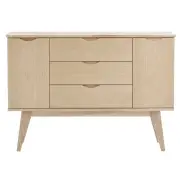 Komoda Filippa 122 cm dąb bielony Rowico