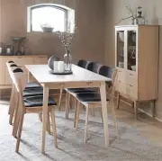 Komoda Filippa 122 cm dąb bielony Rowico