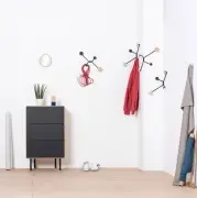 Komoda dębowa Fina 60x45x100 cm czarna Gazzda