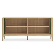 KOMODA JALOUSI CIEMNOZIELONA NORMANN COPENHAGEN