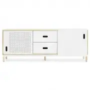 KOMODA KABINO 2 SZUFLADY BIAŁA NORMANN COPENHAGEN