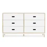 KOMODA KABINO BIAŁA 6 SZUFLAD NORMANN COPENHAGEN
