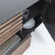 KOMODA SCHWARZ 162 cm