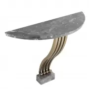 KONSOLA RENAISSANCE GREY MARBLE EICHHOLTZ