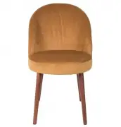 KRZESŁO BARBARA KARMELOWE DUTCHBONE