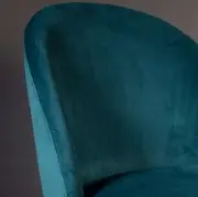 KRZESŁO BARBARA NIEBIESKIE DUTCHBONE