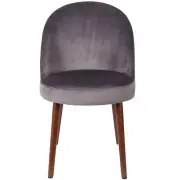 KRZESŁO BARBARA SZARE DUTCHBONE