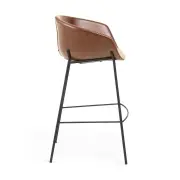 KRZESŁO BAROWE ALBERT BRĄZOWE