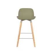 KRZESŁO BAROWE ALBERT KUIP ZIELONE 89 CM ZUIVER