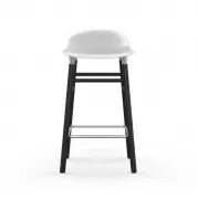 KRZESŁO BAROWE FORM CZARNA PODSTAWA BIAŁE NORMANN COPENHAGEN