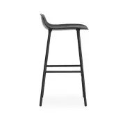 KRZESŁO BAROWE FORM LAKIEROWANA PODSTAWA CZARNE NORMANN COPENHAGEN