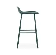 KRZESŁO BAROWE FORM LAKIEROWANA PODSTAWA ZIELONE NORMANN COPENHAGEN