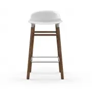 KRZESŁO BAROWE FORM PODSTAWA ORZECH BIAŁE NORMANN COPENHAGEN