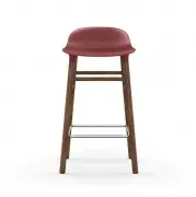 KRZESŁO BAROWE FORM PODSTAWA ORZECH CZERWONE NORMANN COPENHAGEN