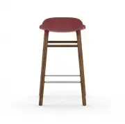 KRZESŁO BAROWE FORM PODSTAWA ORZECH CZERWONE NORMANN COPENHAGEN