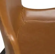 KRZESŁO BAROWE HYPE 91 cm BRĄZOWE DAN-FORM