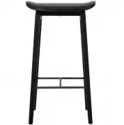 Krzesło Barowe Ny11 Czarny Dąb Ultra Black Norr 11