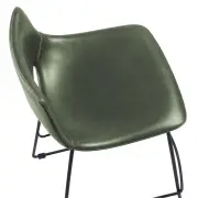 KRZESŁO BAROWE ZIEGLER ZIELONE KAVE HOME