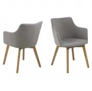 KRZESŁO BELLA JASNOSZARE ACTONA COMPANY