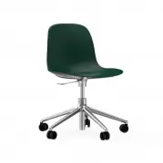 Krzesło Biurowe Form Aluminiowa Podstawa Zielone Normann Copenhagen