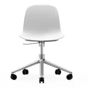 KRZESŁO BIUROWE FORM ALUMINIOWA PODSTAWA BIAŁE NORMANN COPENHAGEN