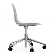 KRZESŁO BIUROWE FORM ALUMINIOWA PODSTAWA BIAŁE NORMANN COPENHAGEN