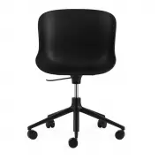 KRZESŁO BIUROWE HYG BLACK ALU CZARNE NORMANN COPENHAGEN