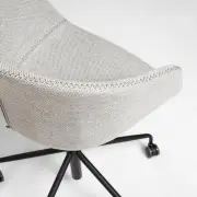 KRZESŁO BIUROWE ZADINE JASNOSZARE KAVE HOME