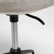 KRZESŁO BIUROWE ZADINE JASNOSZARE KAVE HOME