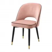KRZESŁO CLIFF 2 szt. cieliste EICHHOLTZ