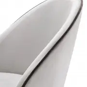 KRZESŁO COOPER 2 SZT. JASNOSZARE EICHHOLTZ