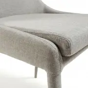 KRZESŁO DANT JASNOSZARE KAVE HOME