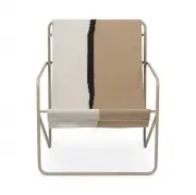 KRZESŁO DESERT SOIL Z BEŻOWĄ RAMĄ FERM LIVING