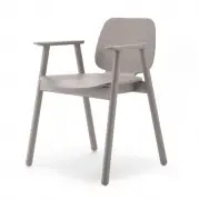 Krzesło Drewniane Lorens Z Podłokietnikami