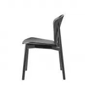 Krzesło Finn All Wood Black Stained Scab Design