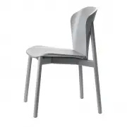 Krzesło Finn All Wood Matt Grey Scab Design