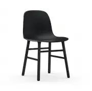 Krzesło Form Dąb Lakierowany Czarne Normann Copenhagen