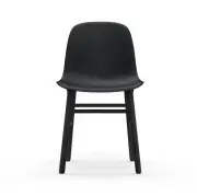 KRZESŁO FORM DĄB LAKIEROWANY CZARNE NORMANN COPENHAGEN