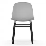 KRZESŁO FORM DĄB LAKIEROWANY BIAŁE NORMANN COPENHAGEN