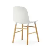 KRZESŁO FORM DĘBOWA PODSTAWA BIAŁE NORMANN COPENHAGEN